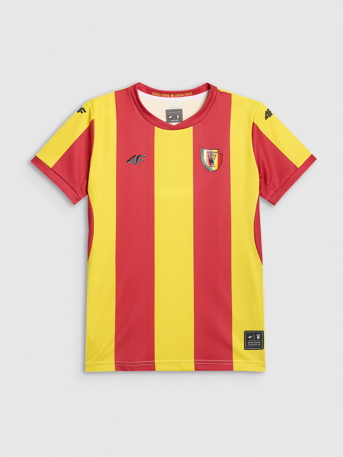 4F Koszulka klubowa domowa z sezonu 2025/26 dziecięca 4F x Korona Kielce - multikolor 134/140 (8-10