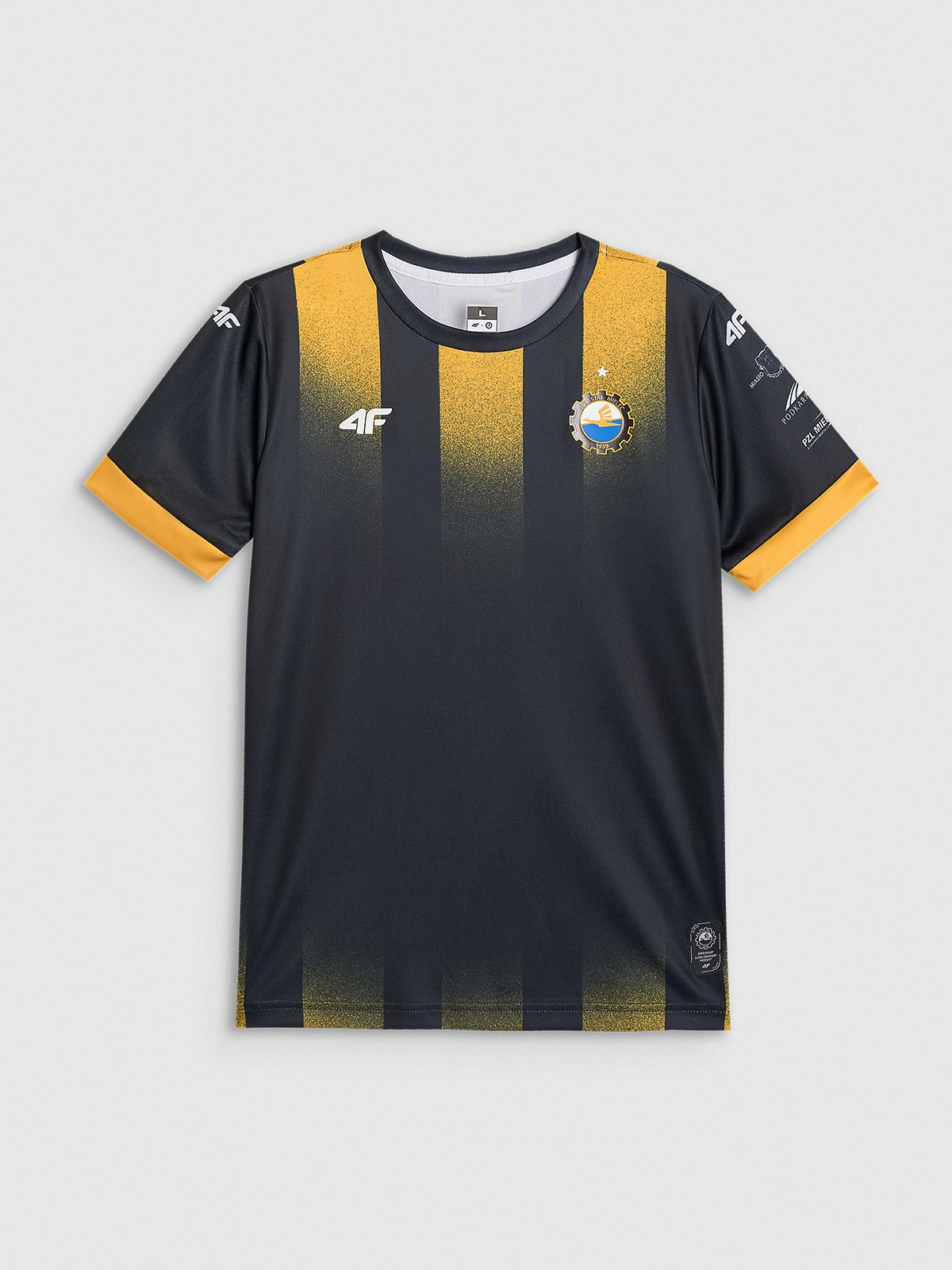 4F Trzecia koszulka klubowa z sezonu 2025/26 męska 4F x Stal Mielec - czarna