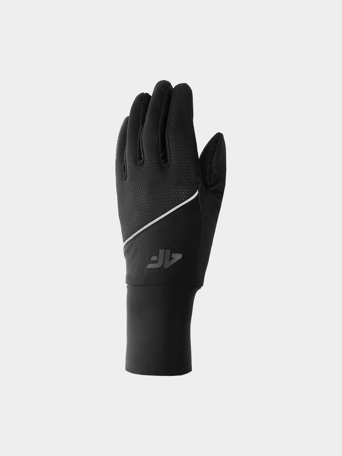 Mănuși din tricot Touch Screen unisex - negre