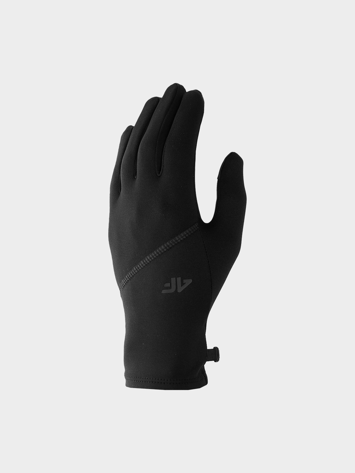 Mănuși din tricot Touch Screen unisex - negre