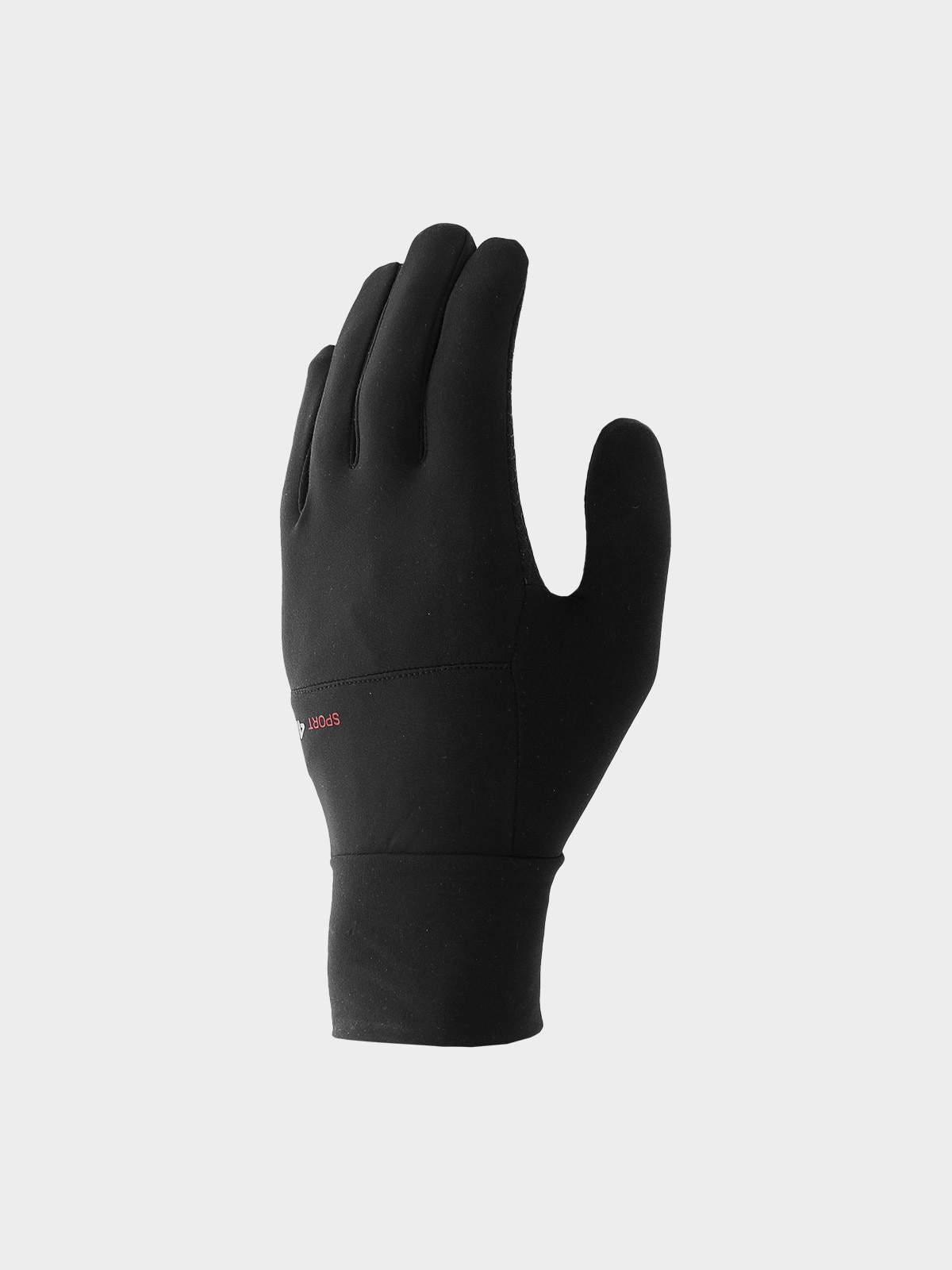 Mănuși din tricot Touch Screen unisex - negre