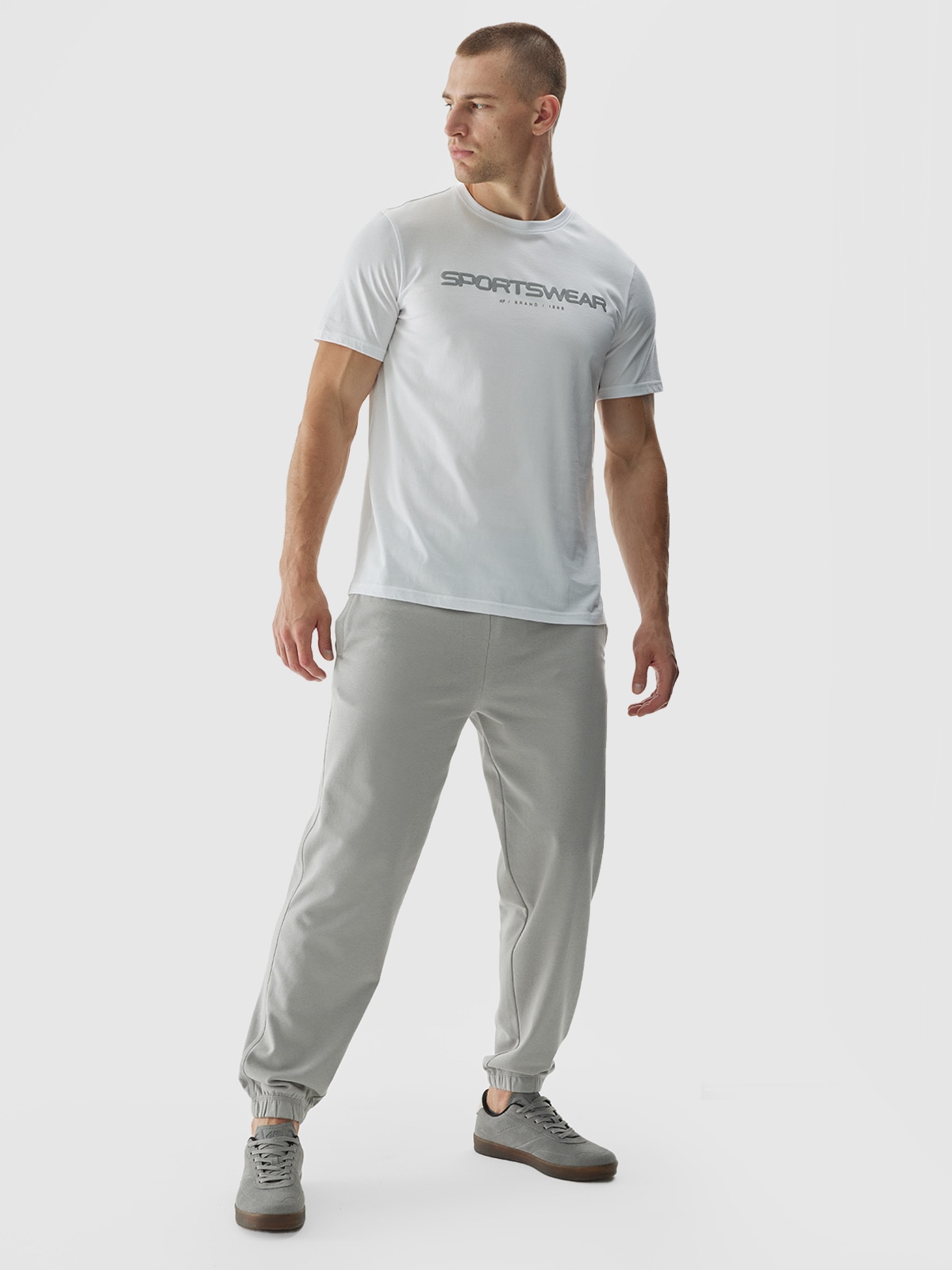 Pantaloni jogger de trening pentru bărbați - gri