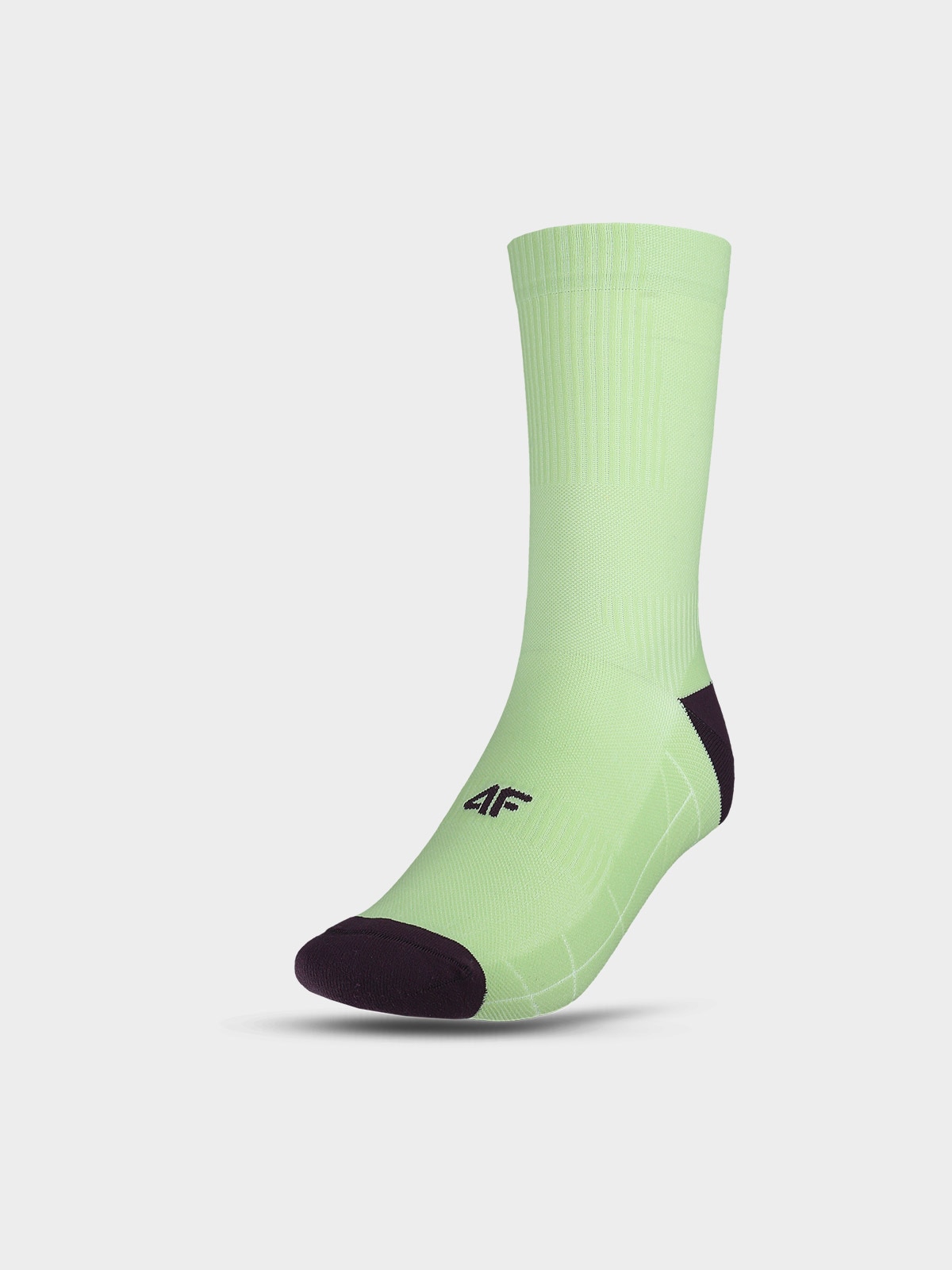 Běžecké ponožky nad kotník unisex - zelené