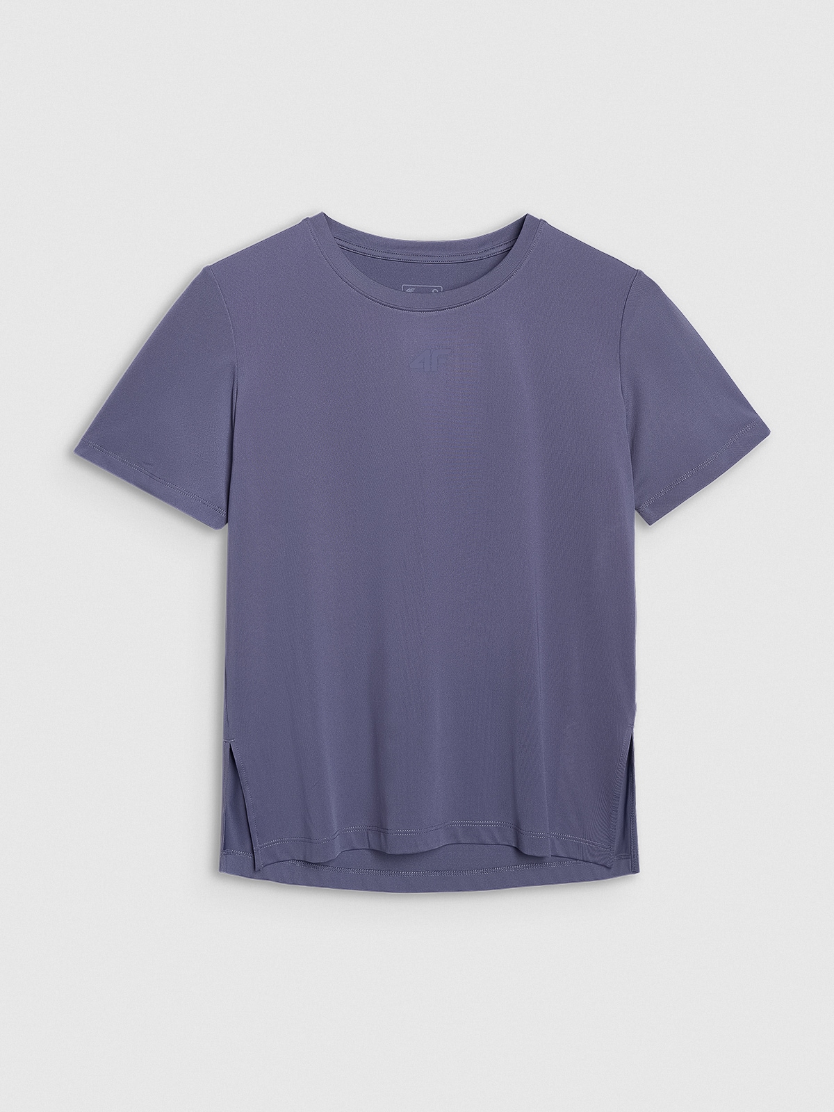 Tricou de antrenament slim cu uscare rapidă pentru femei - bleumarin