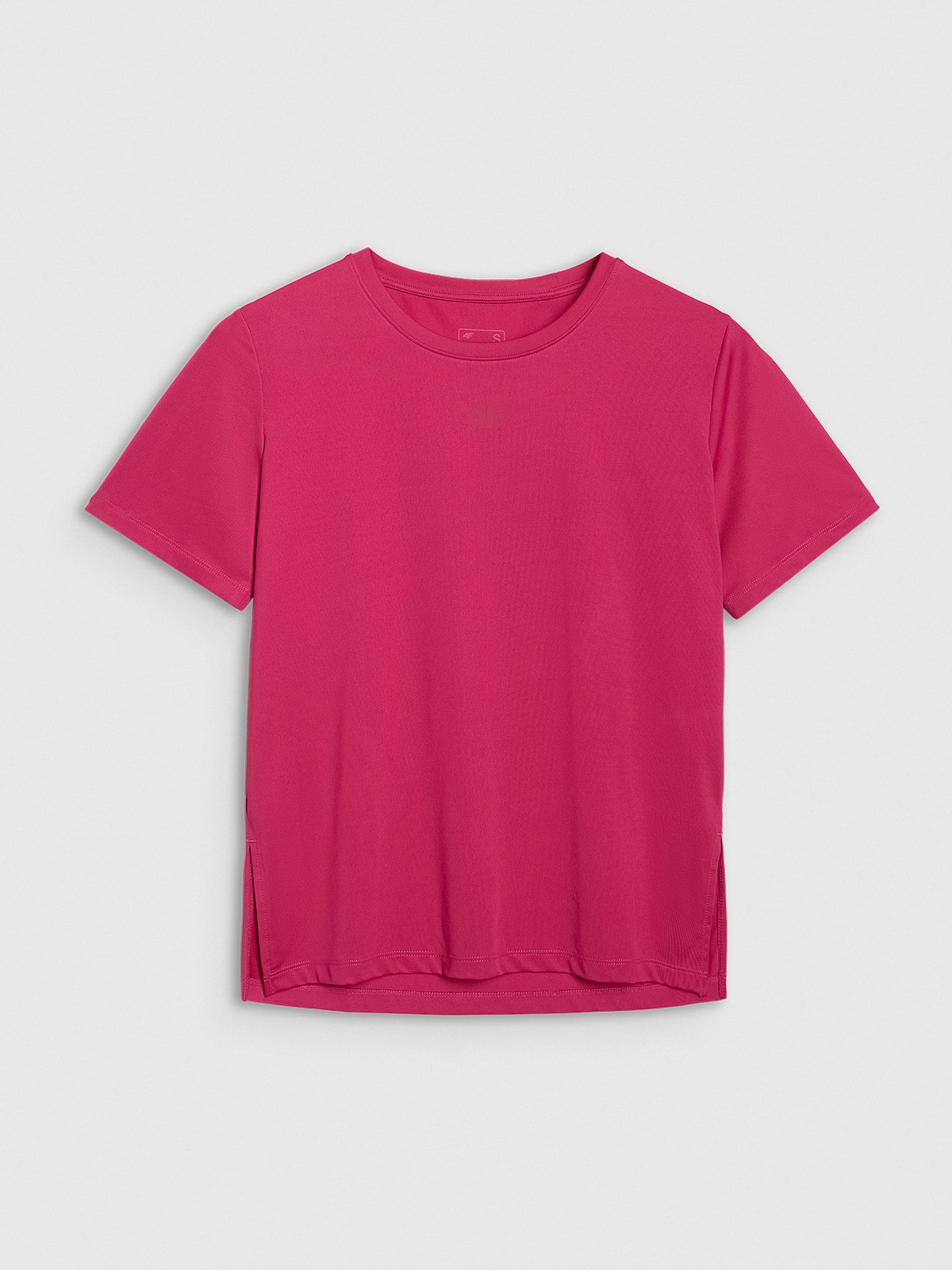 Tricou de antrenament regular cu uscare rapidă pentru femei - roz