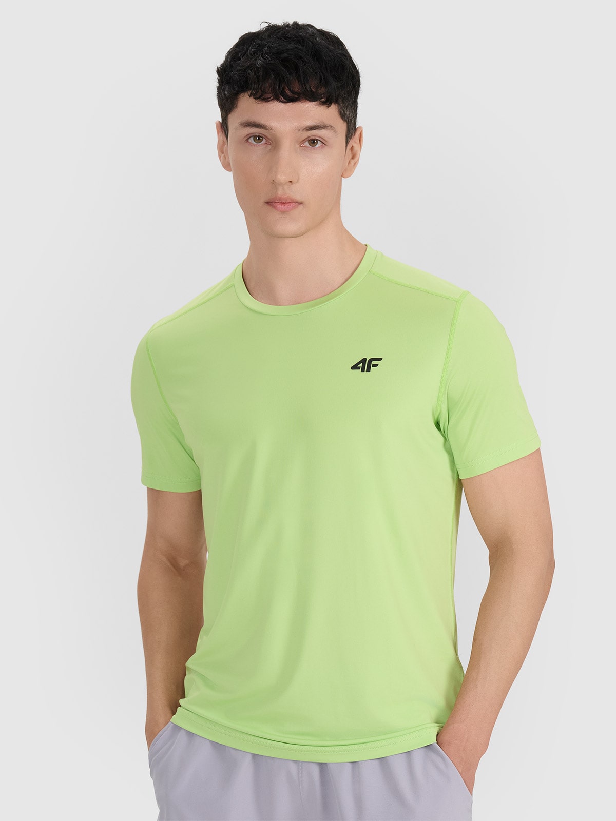 Tricou de antrenament cu uscare rapidă pentru bărbați - verde