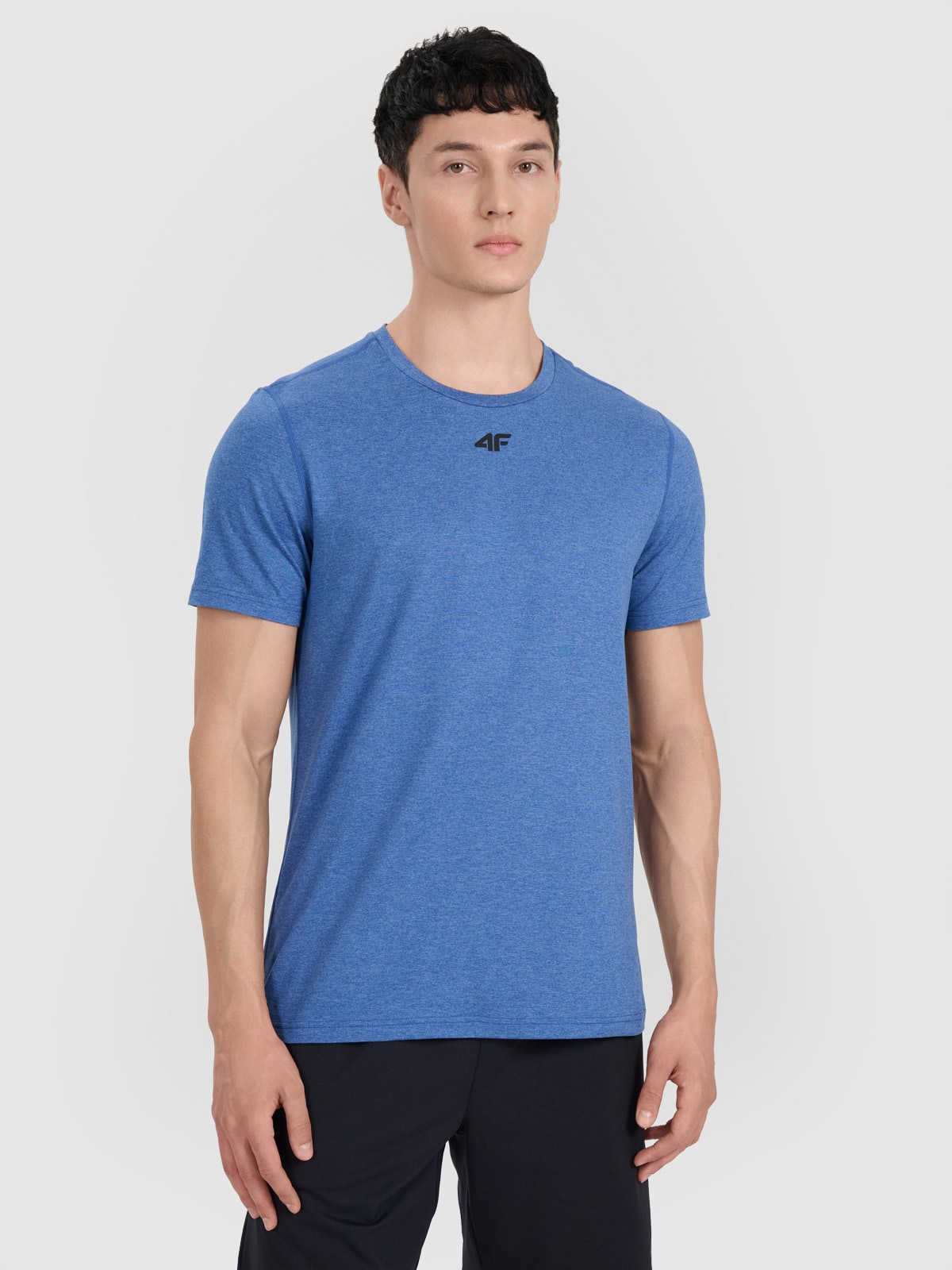 Tricou de antrenament cu uscare rapidă pentru bărbați - turcoaz