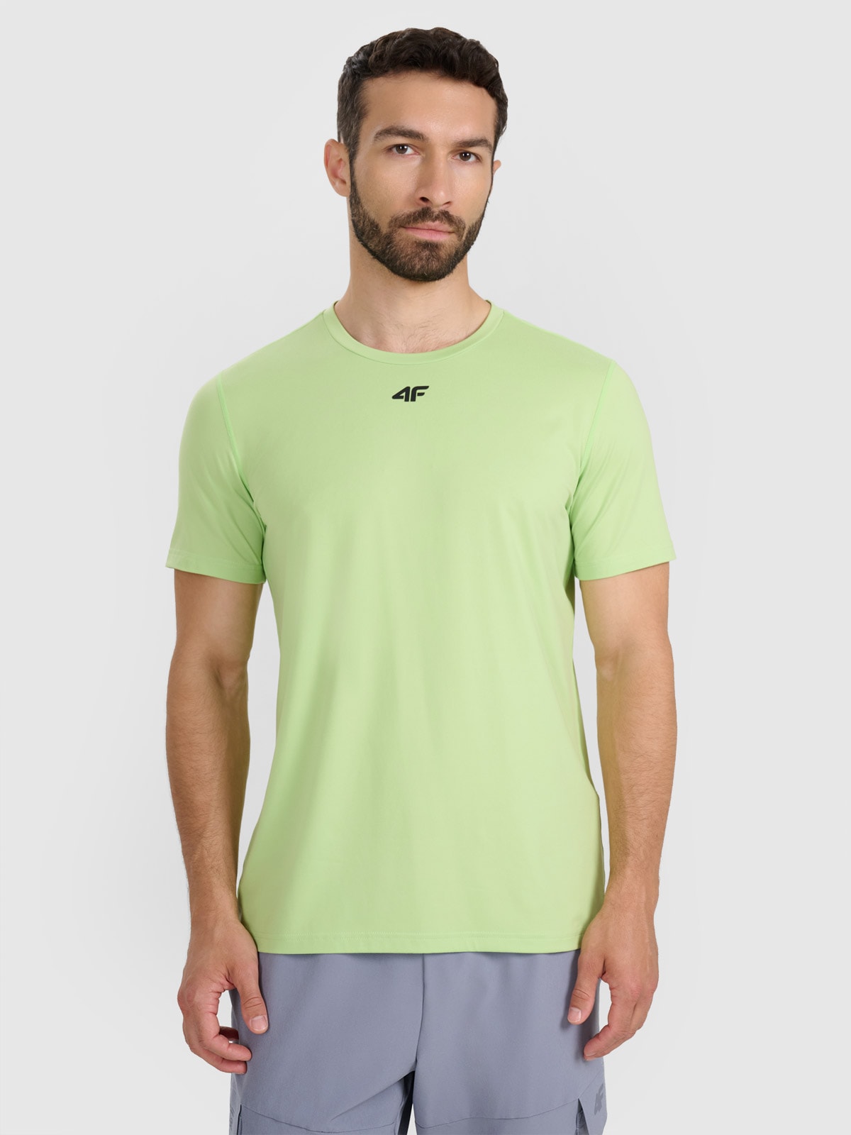 Tricou de antrenament cu uscare rapidă pentru bărbați - verde