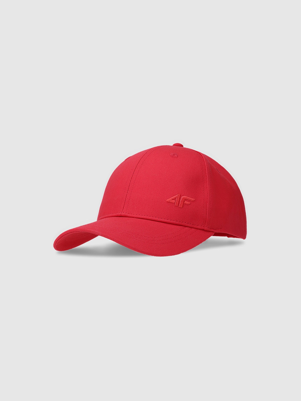 Șapcă cu cozoroc strapback unisex - roșie