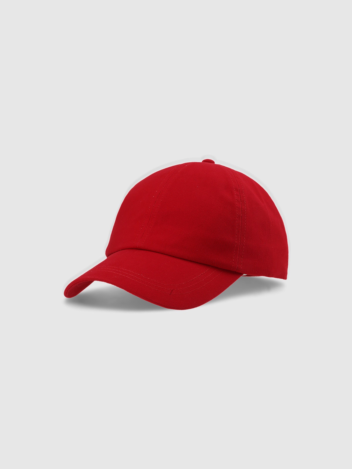 Șapcă cu cozoroc strapback unisex - roșie