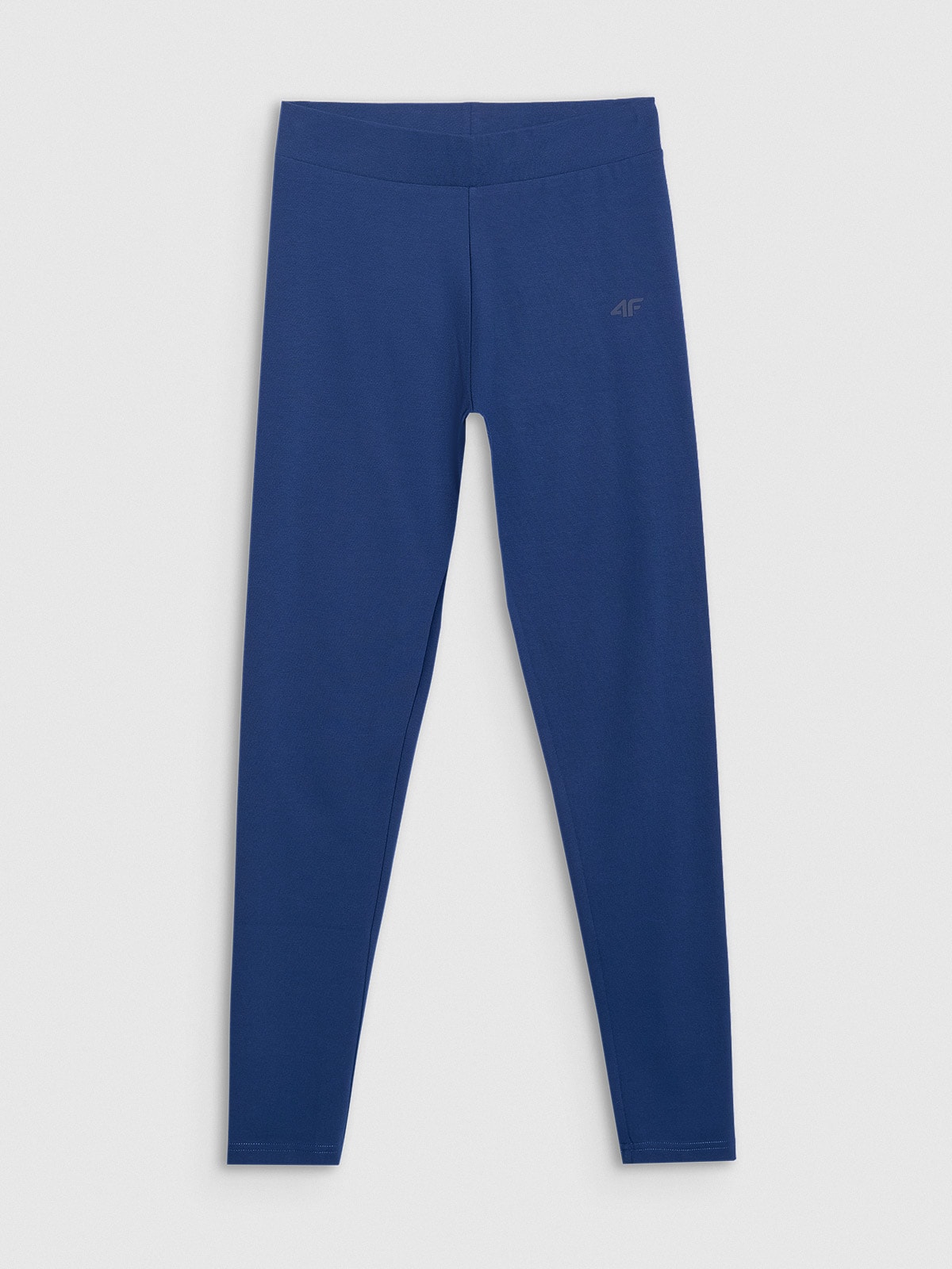 Colanți din tricot pentru femei - bleumarin