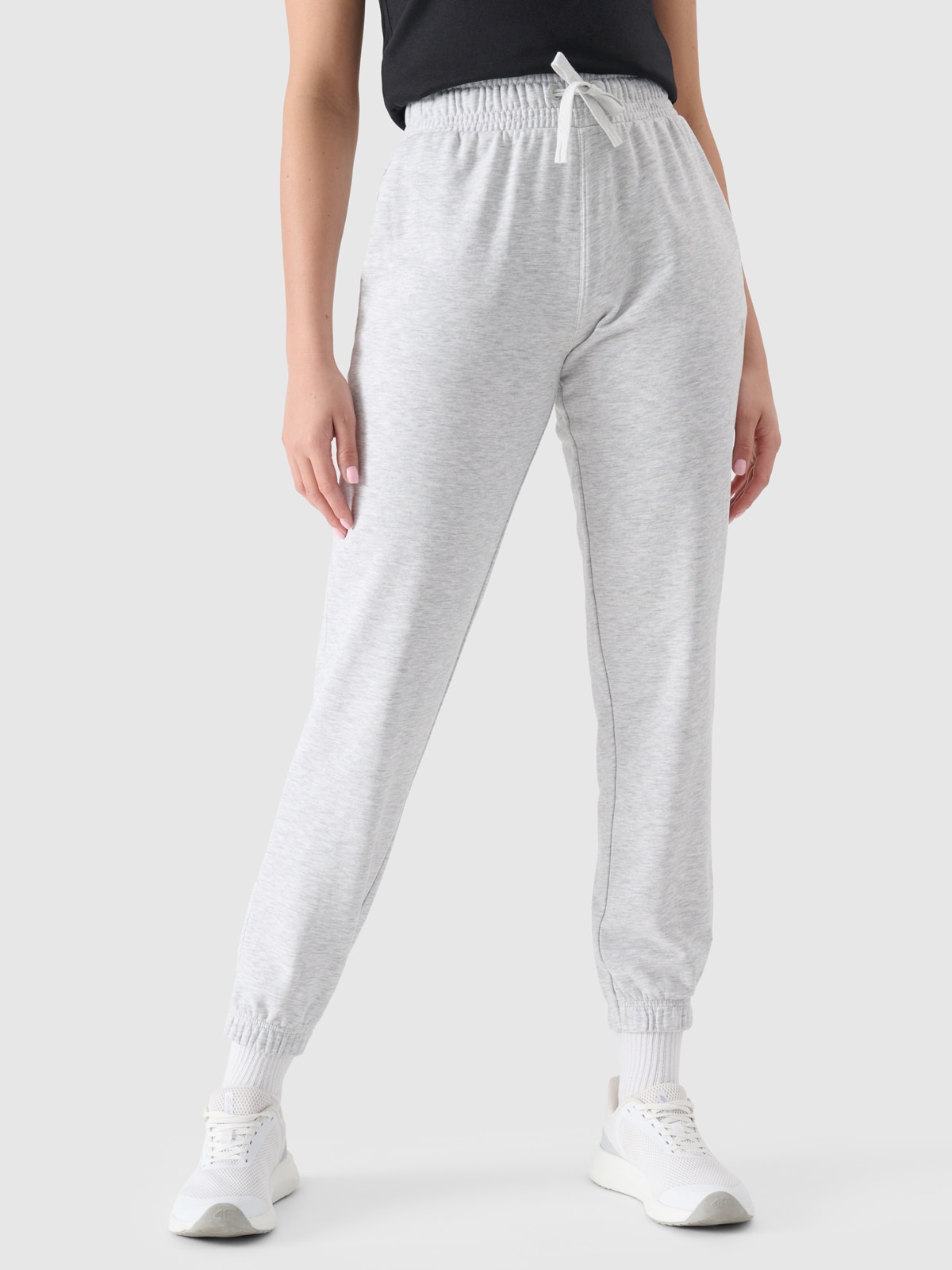 Pantaloni jogger de trening pentru femei - gri