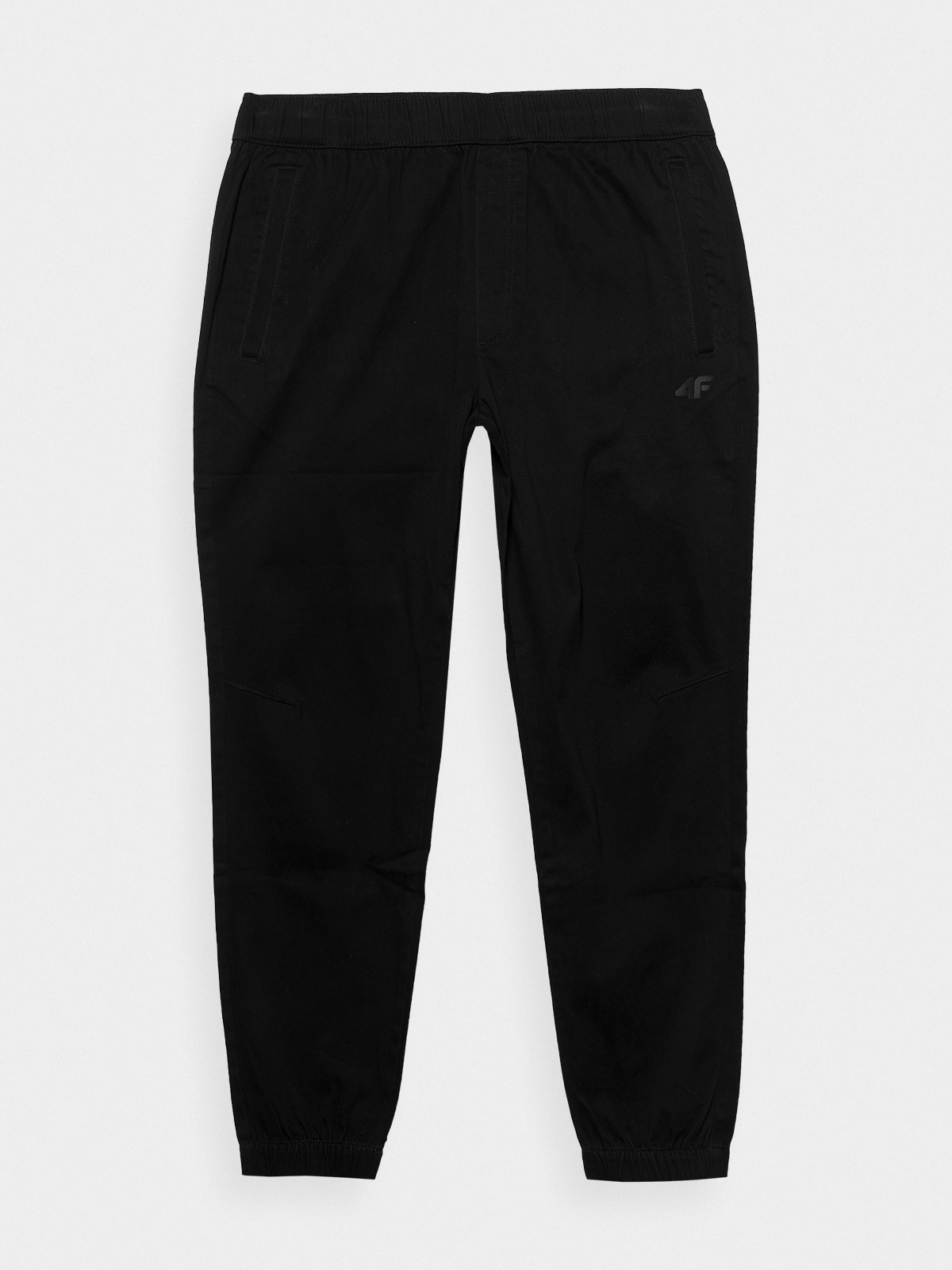 Pánské kalhoty casual jogger - černé