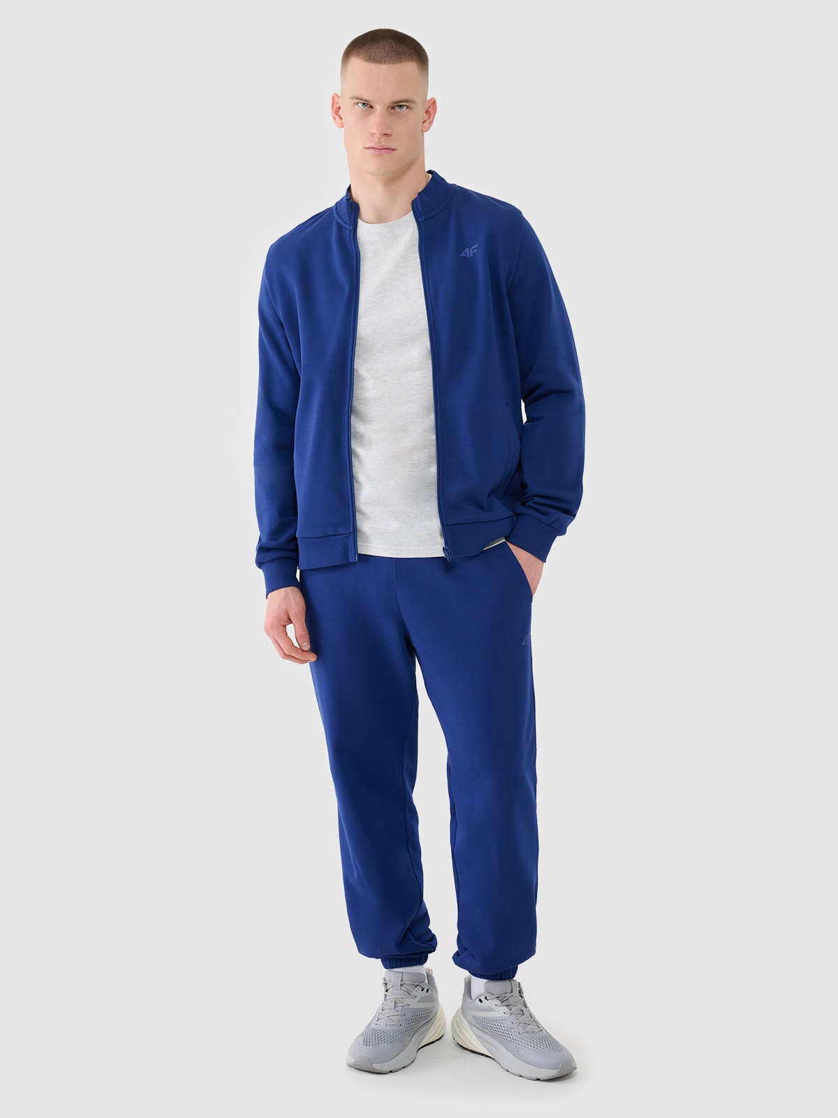 Pantaloni jogger de trening pentru bărbați - bleumarin