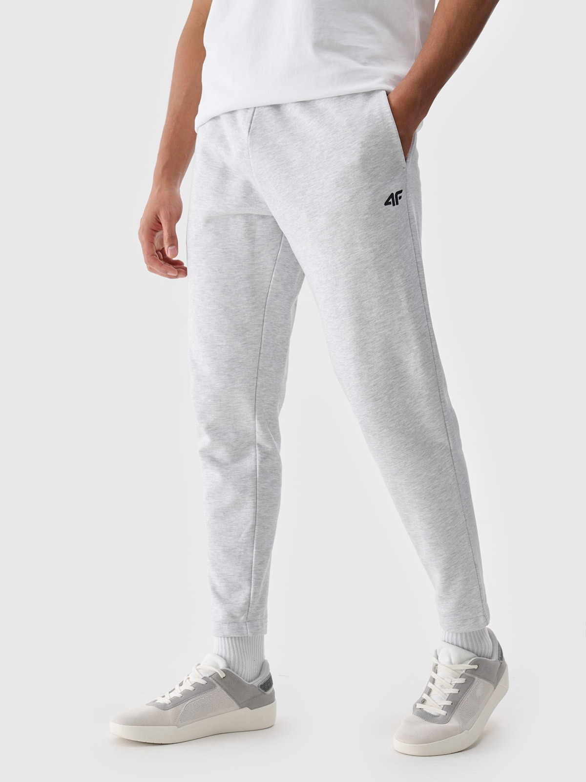 Pantaloni jogger de trening pentru bărbați - gri