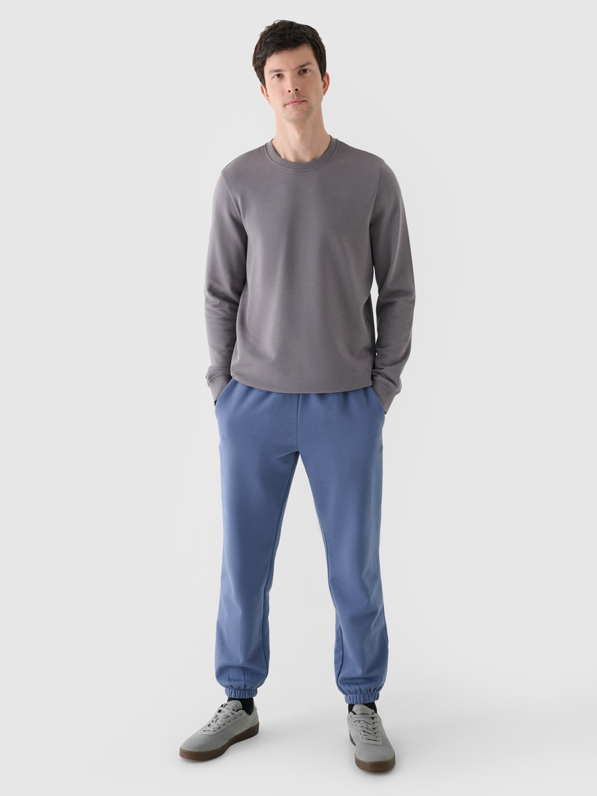 Pantaloni jogger de trening pentru bărbați - bleumarin