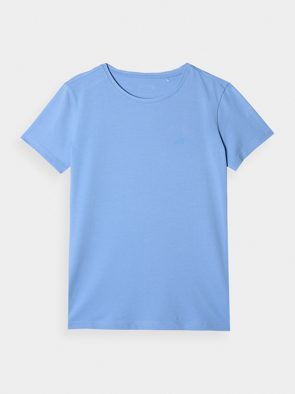 Dámské hladké tričko slim - tmavě modré