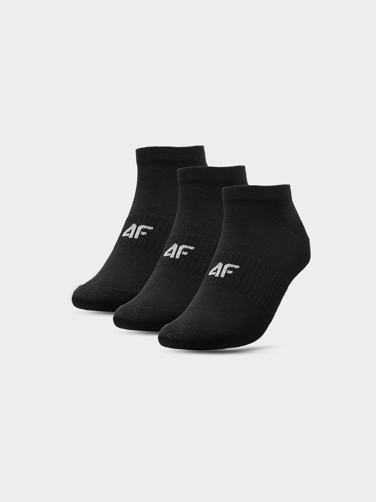 Șosete casual până la gleznă gleznă (3-pack) pentru femei - negre