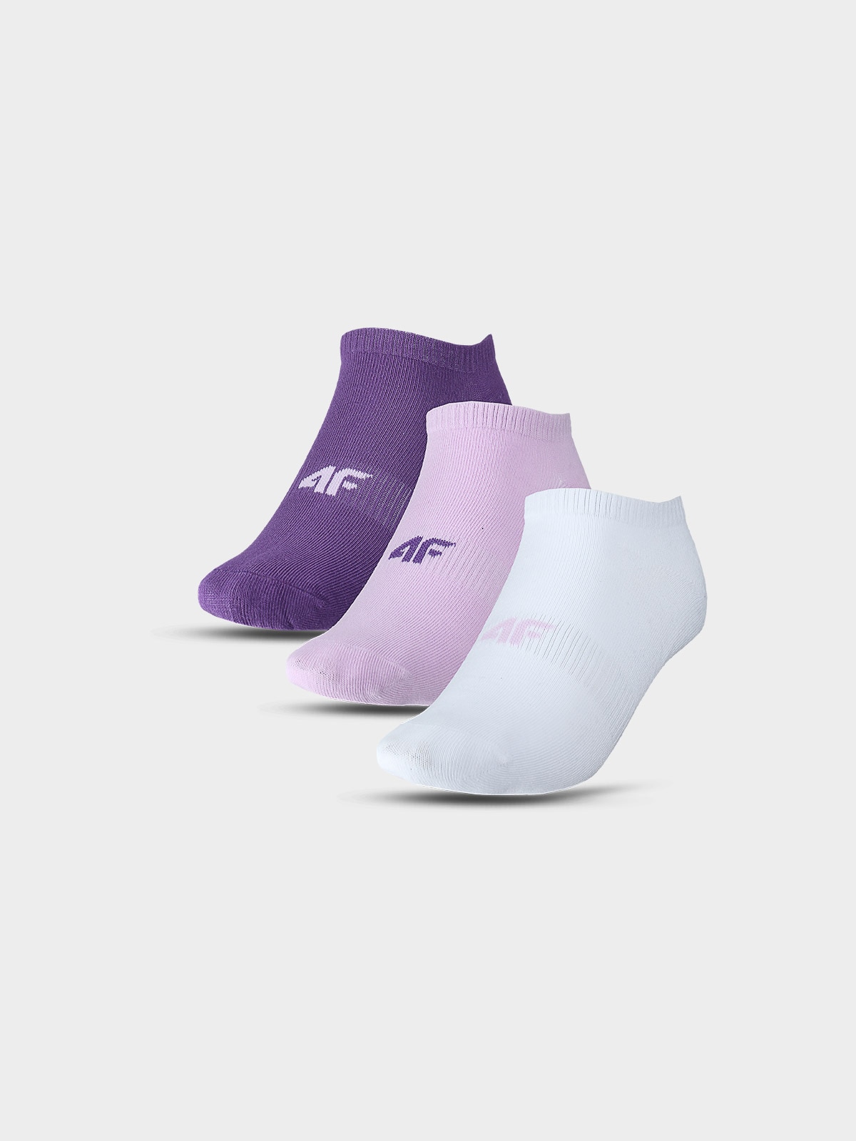 Șosete casual până la gleznă gleznă (3-pack) pentru femei - multicolor