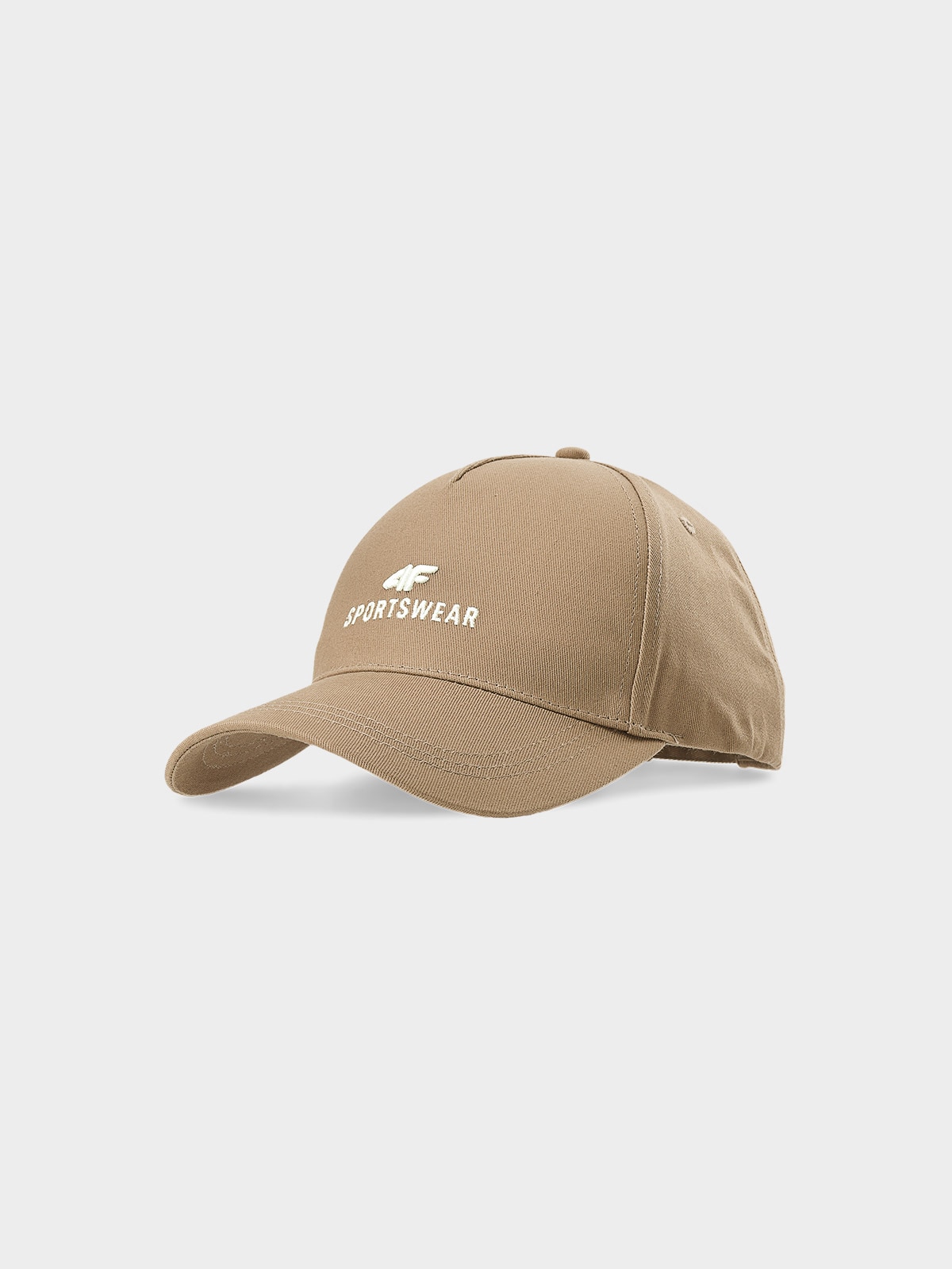 Șapcă cu cozoroc strapback unisex - maro deschis