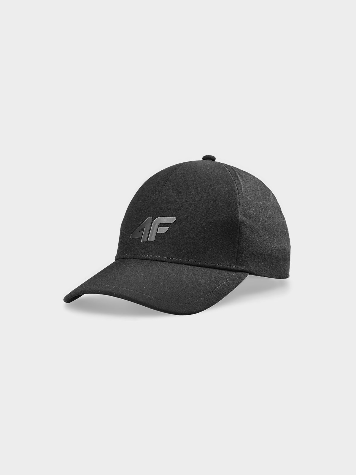 Șapcă cu cozoroc strapback unisex - neagră