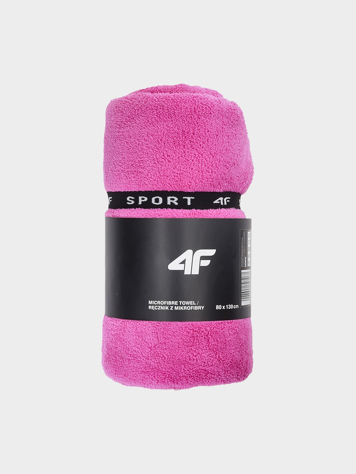 Prosop de sport M cu uscare rapidă (80 x 130cm) - fucsia