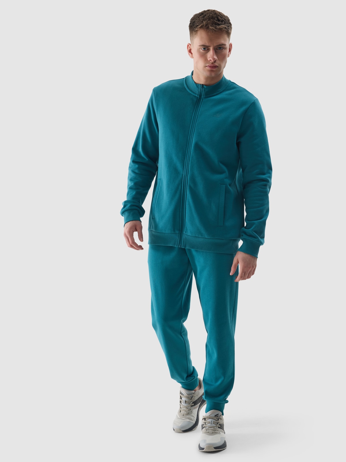 Pantaloni jogger de trening pentru bărbați - verde marin