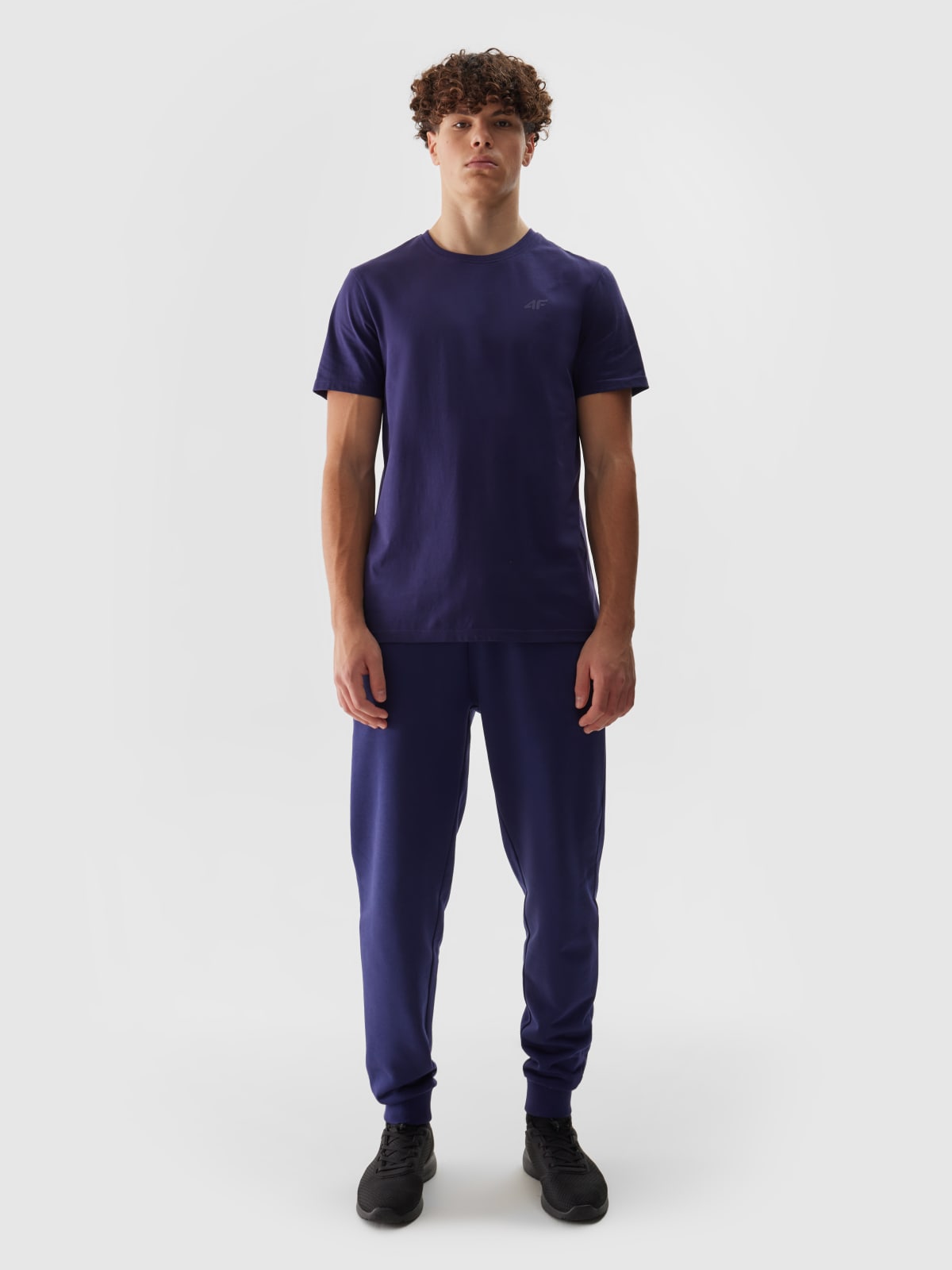 Pantaloni jogger de trening pentru bărbați - bleumarin