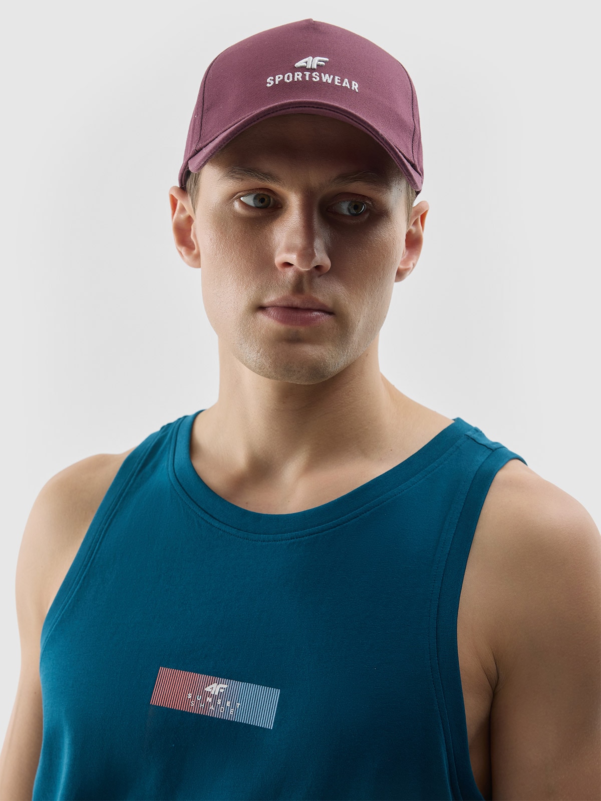 Pánský tank top regular s potiskem - mořský