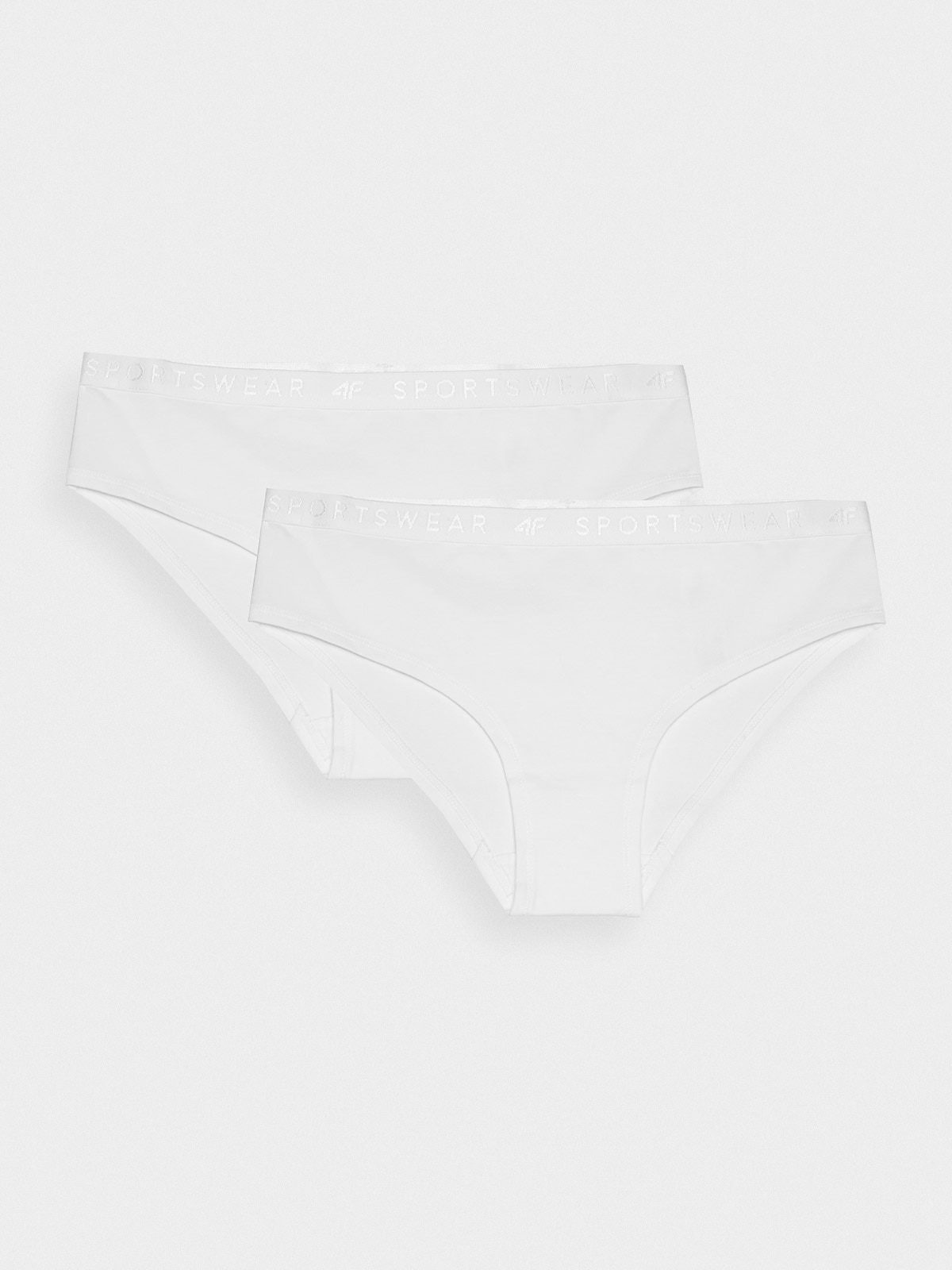 Lenjerie bikini (2-pack) pentru femei - albă