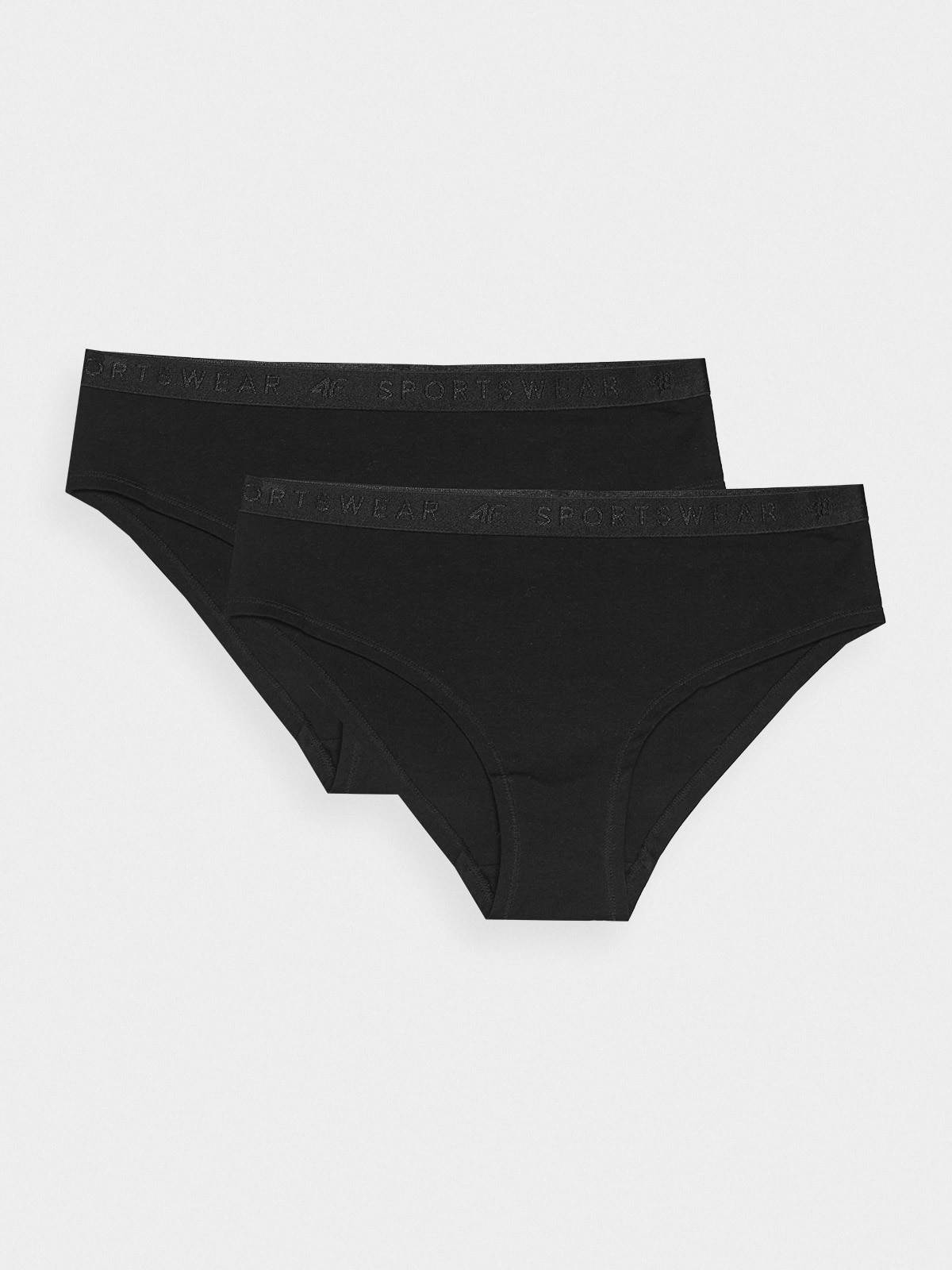 Lenjerie bikini (2-pack) pentru femei - neagră