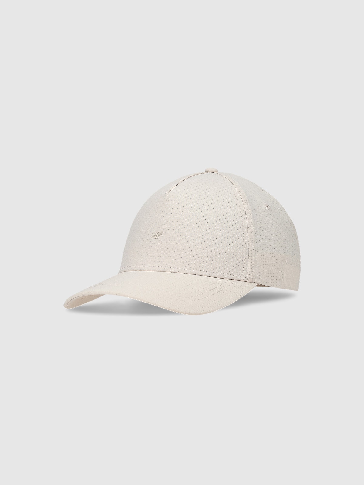 Șapcă cu cozoroc strapback unisex - albă