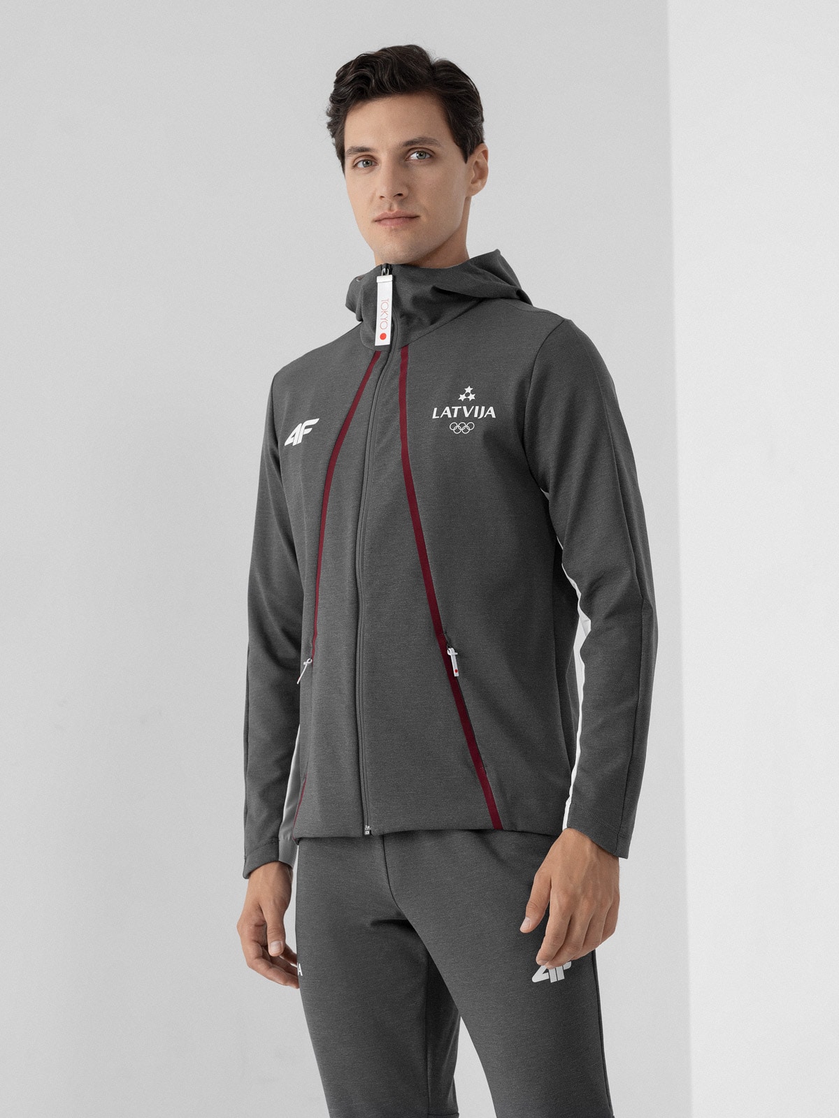 Men's hoodie Latvia - Tokyo 2020 | 4F: Sportswear and shoes