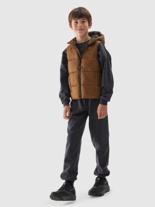 Hooded vest boys hotsell