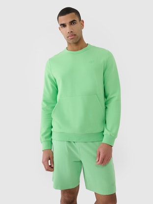 Men's joggers sweatpants - orange