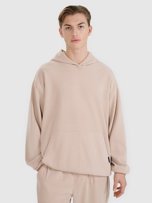 パーカー・フーディ NOT4NERD Five Men Pullover Hood Khaki HD045KH Men's Hoodies and Sweatshirts | 4F: Sportswear and shoes
