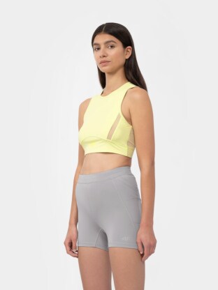 Women's quick-drying running crop top