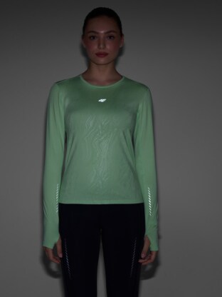 Women's Quick-Dry Running Longsleeve - Green