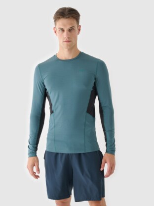 Men's Quick Dry Running Longsleeve - Green