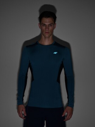 Men's Quick Dry Running Longsleeve - Green