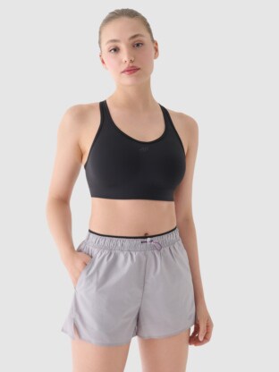 Women's Quick Dry Running Shorts - Gray