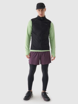 Men's Quick Dry Running Shorts - Purple