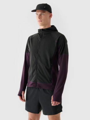 Men's Quick Dry Running Sweatshirt - Purple