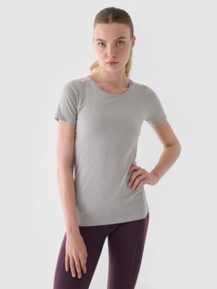 Women's Regular Running Shirt - Gray