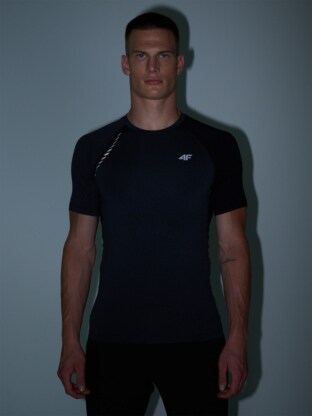 Men's Quick Dry Running T-shirt - Black