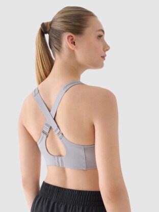 Medium Support Running Bra - Grey