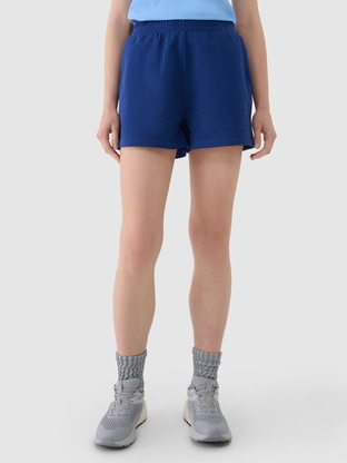 ショートパンツ FRAME Woman Short Blue 4000RF210 RAFL Girl's Hemmed Denim Shorts