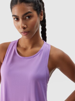 Women's quick-drying running top - purple