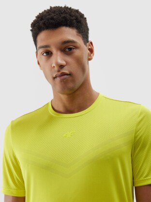 Men's quick-drying running T-shirt - green