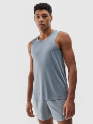 Men's quick-drying running tank top - grey